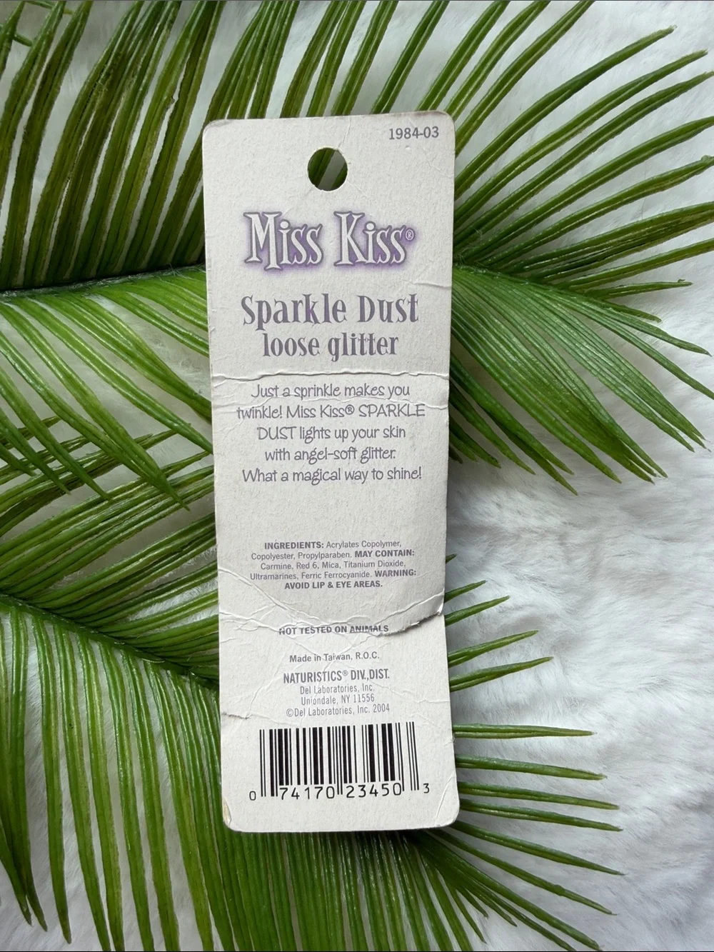 NEW in Package Vintage Y2K Miss Kiss Sparkle Dust Loose Glitter Dream Blue